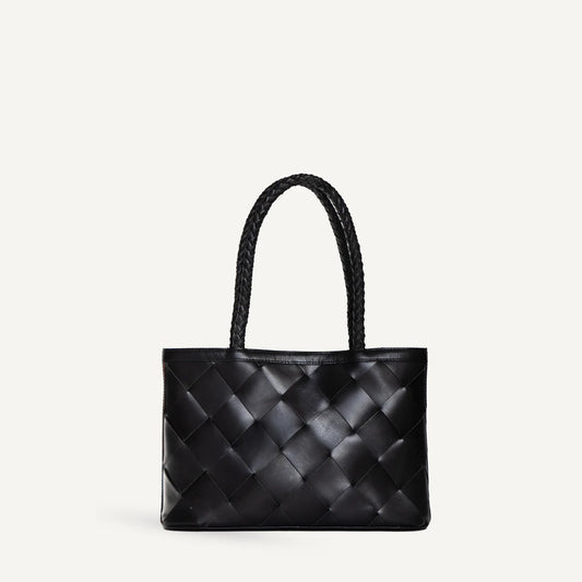 bembien / ella bag - grande weave - black