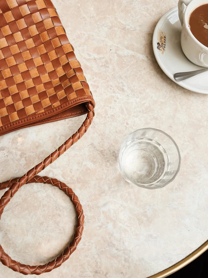 bembien / pauline bag - copper x sienna check