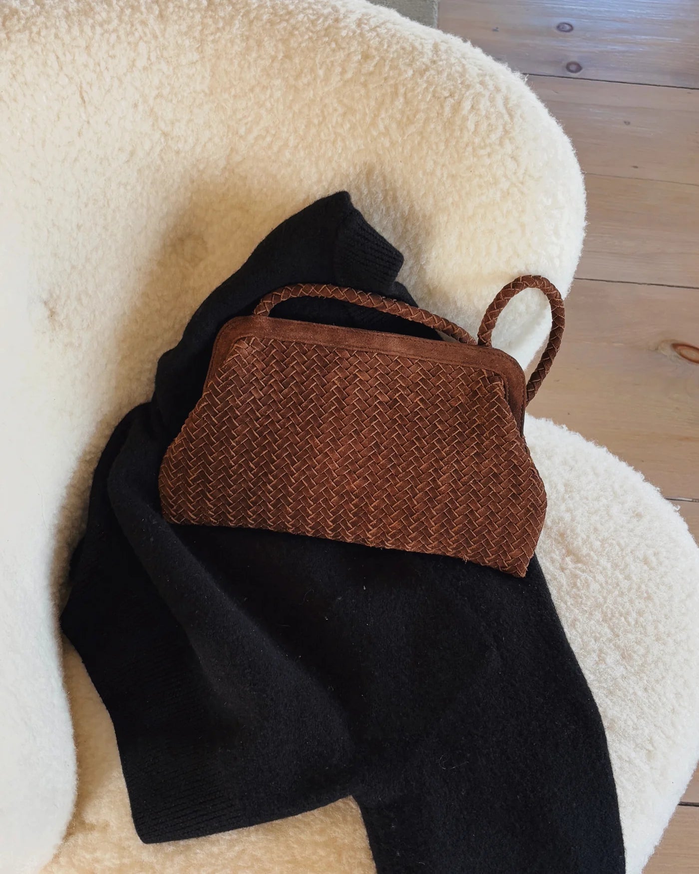 bembien / le sac - suede brown