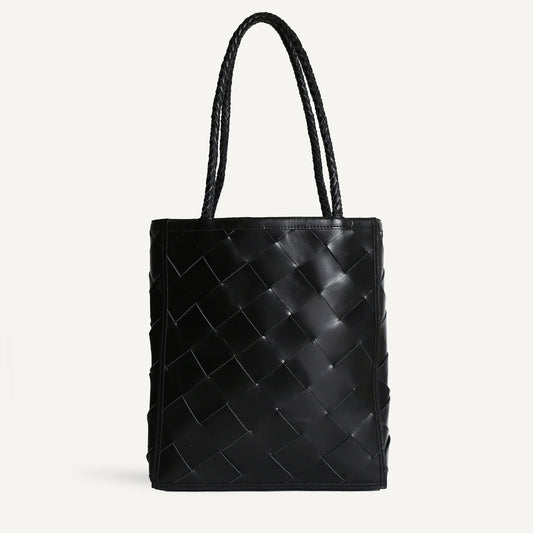 bembien / le tote - grande weave - black