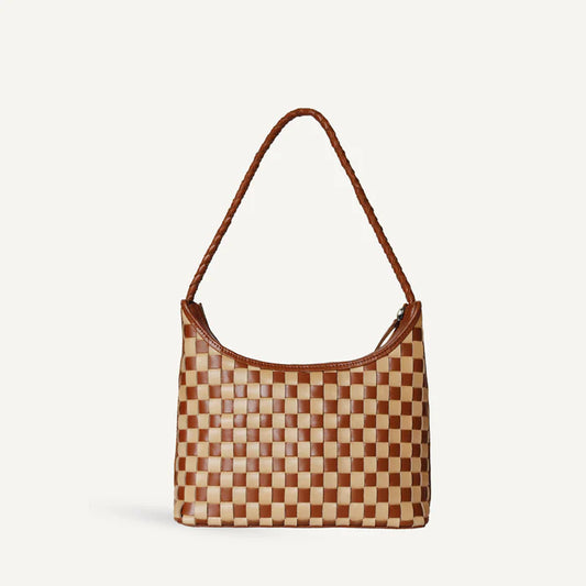 bembien / marni bag - small - caramel x sienna check