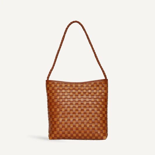 bembien / pauline bag - copper x sienna check