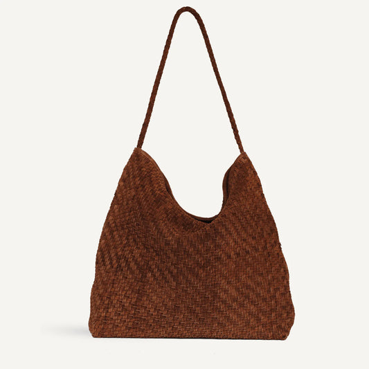 bembien / sera tote bag - suede brown