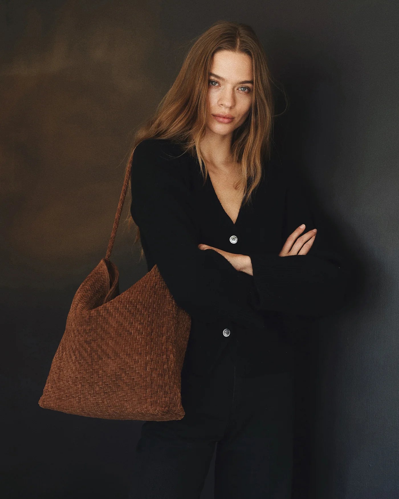bembien / sera tote bag - suede brown