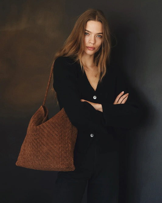 bembien / sera tote bag - suede brown