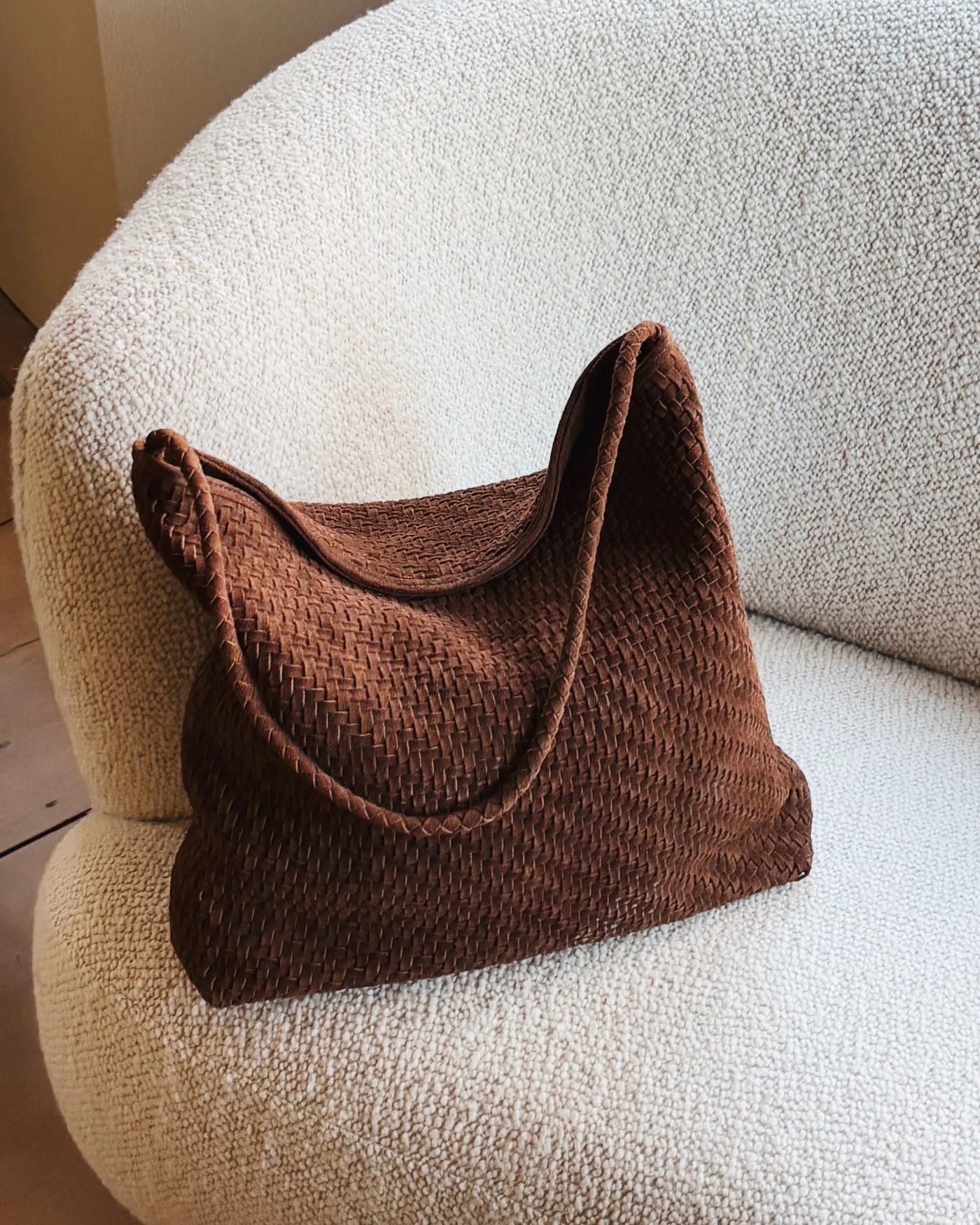 bembien / sera tote bag - suede brown