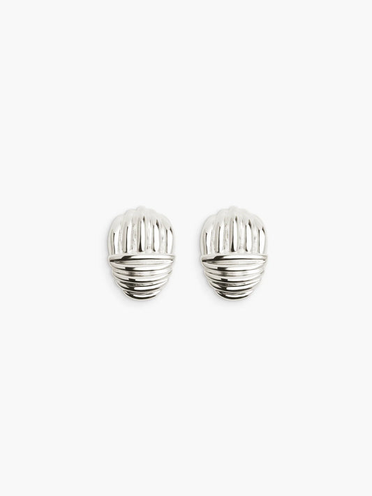 contour stud earrings