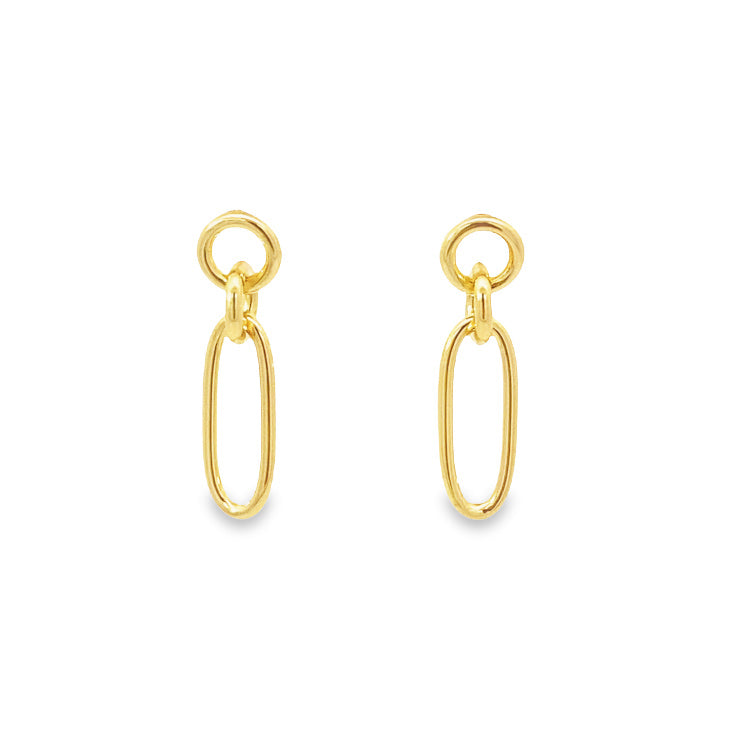 interlocking earrings