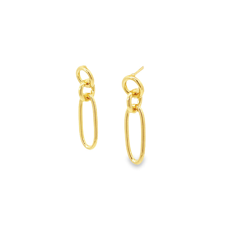 interlocking earrings
