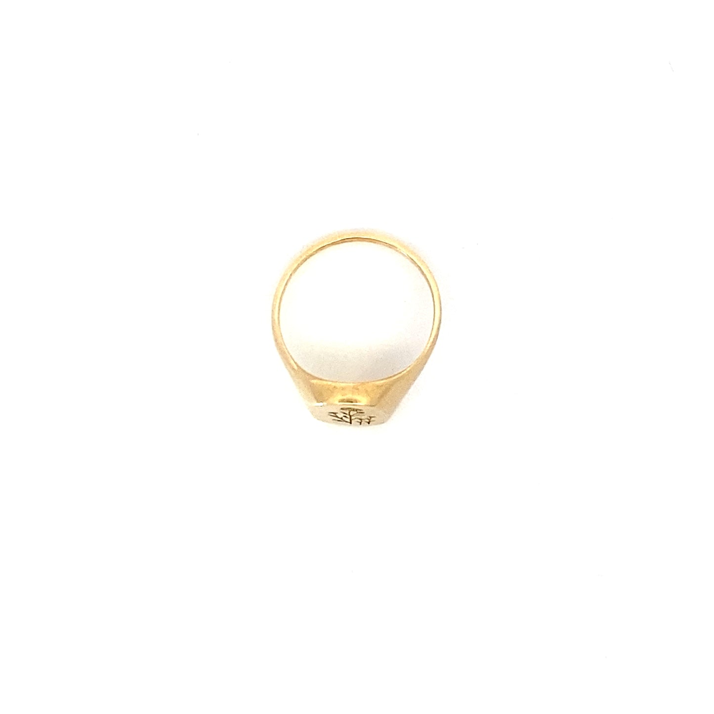 signet ring - daisy