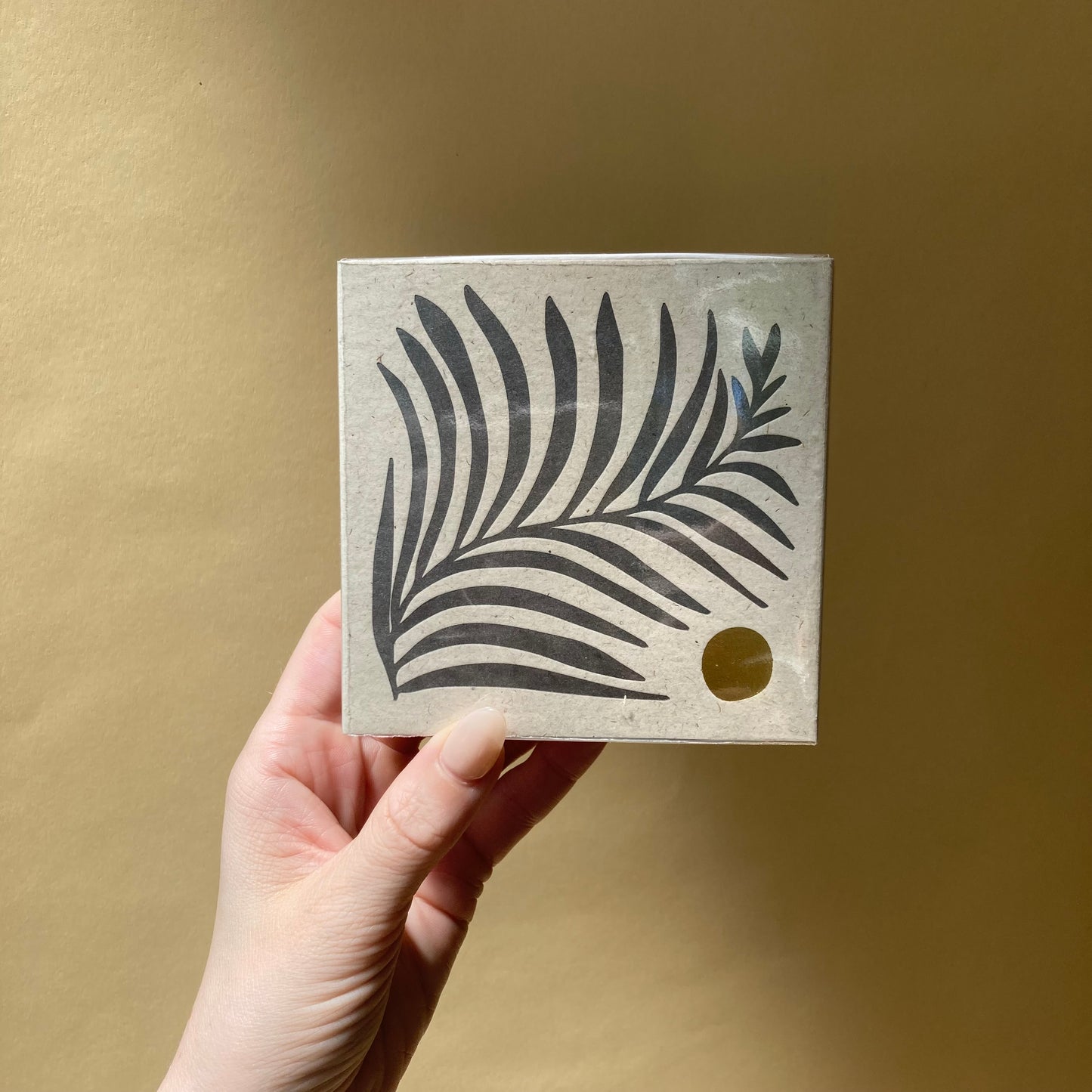 archivist gallery matchbox - white fern