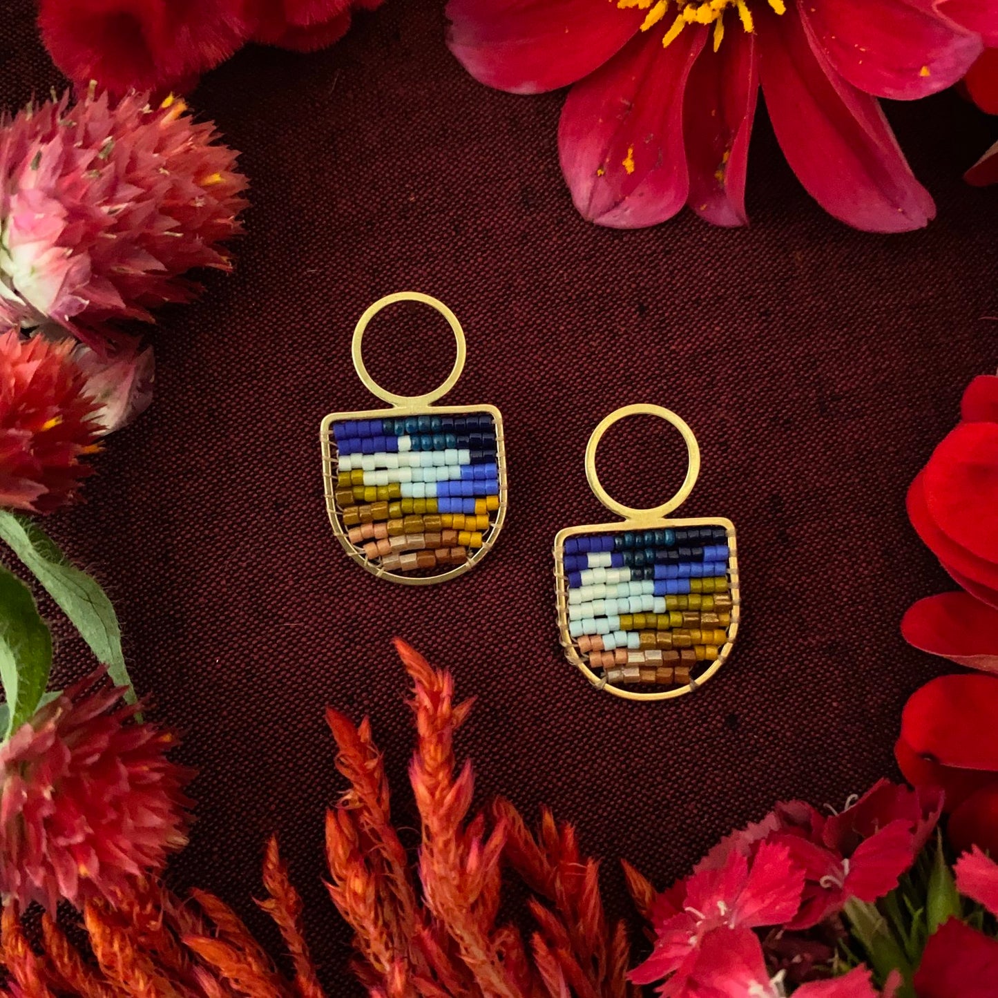 basin stud earrings