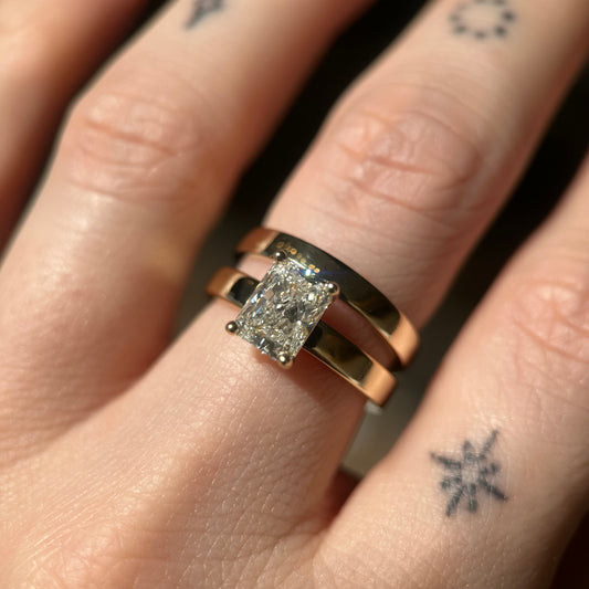 rhea pairing ring band