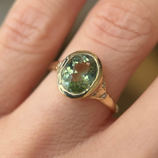 grand trianon tourmaline ring