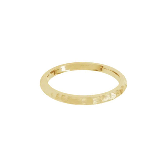 half-round comfort-fit band - 2mm