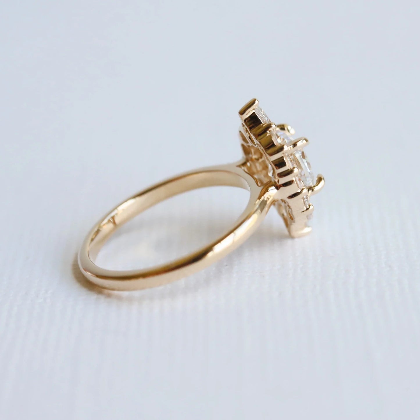 jazlyn cushion-cut ring - grown diamond