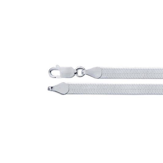 chain necklace / herringbone - 4.5mm