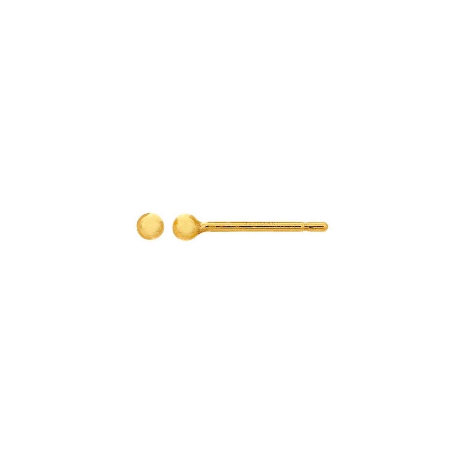 stud earrings / ball