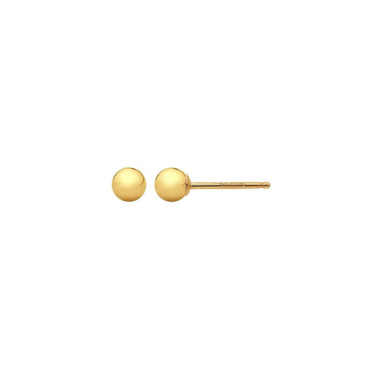 stud earrings / ball