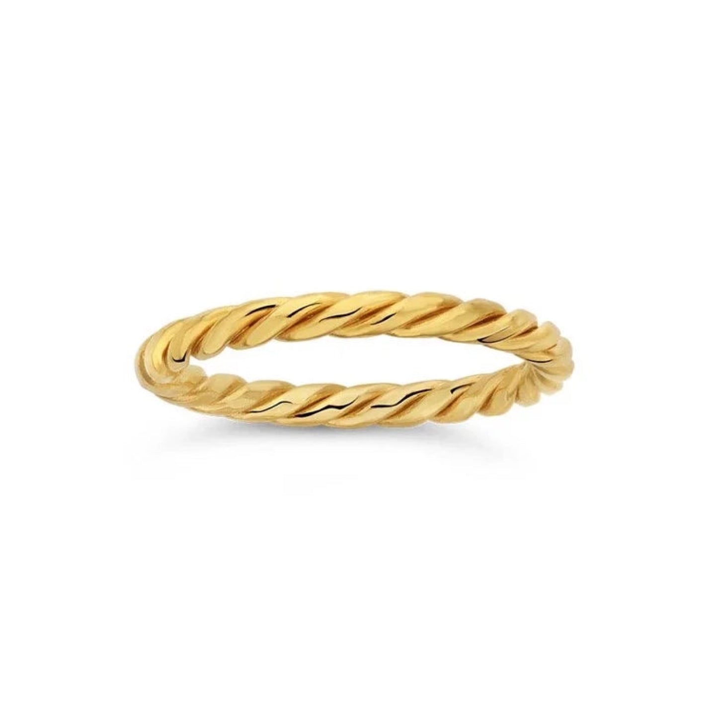 stacking ring / twisted wire