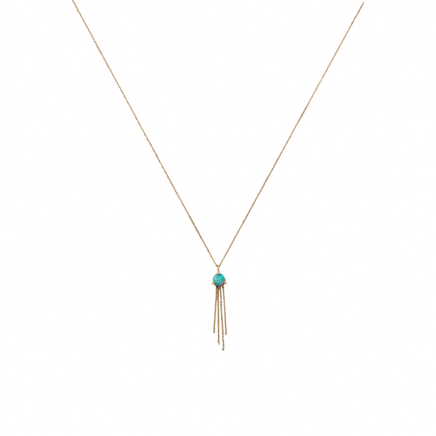 wwake / haze necklace - opal