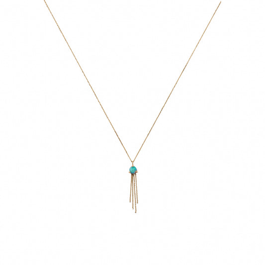 wwake / haze necklace - opal
