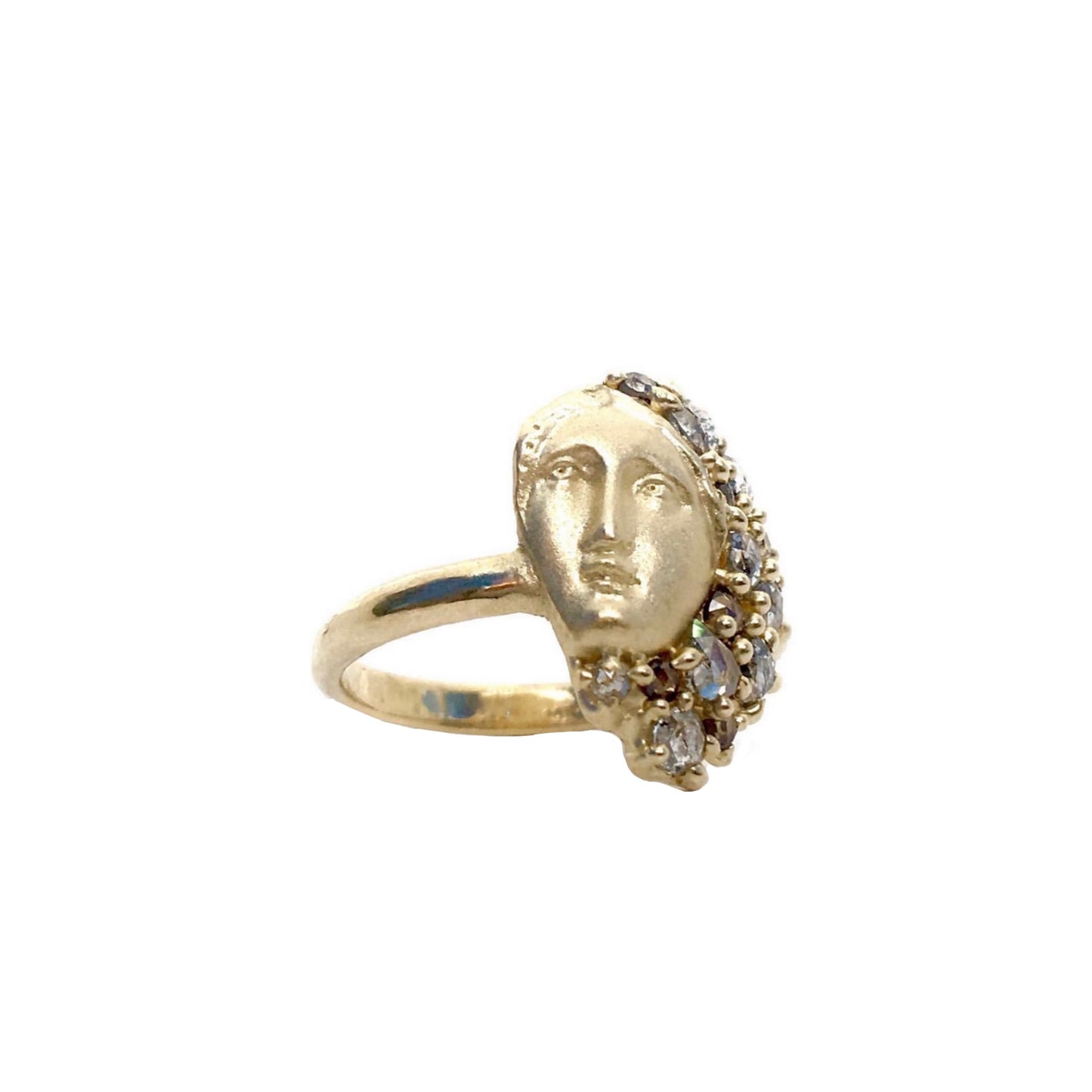 sybil diamond veil ring