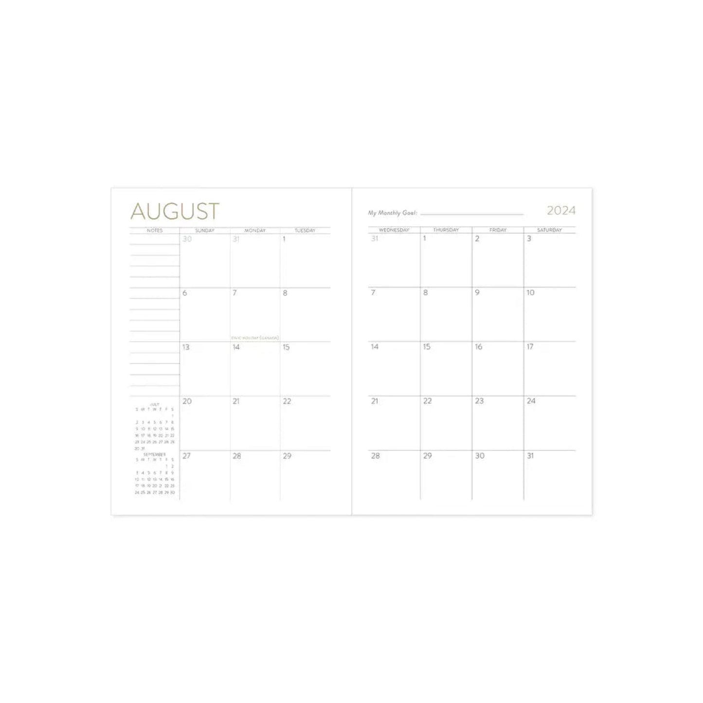 seedlings / planner - vintage floral