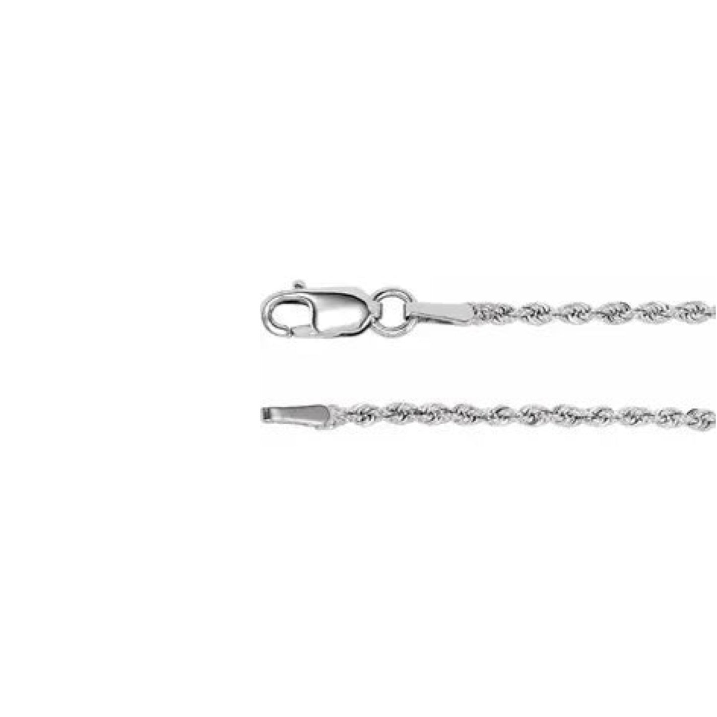 rope chain bracelet - 1.5mm