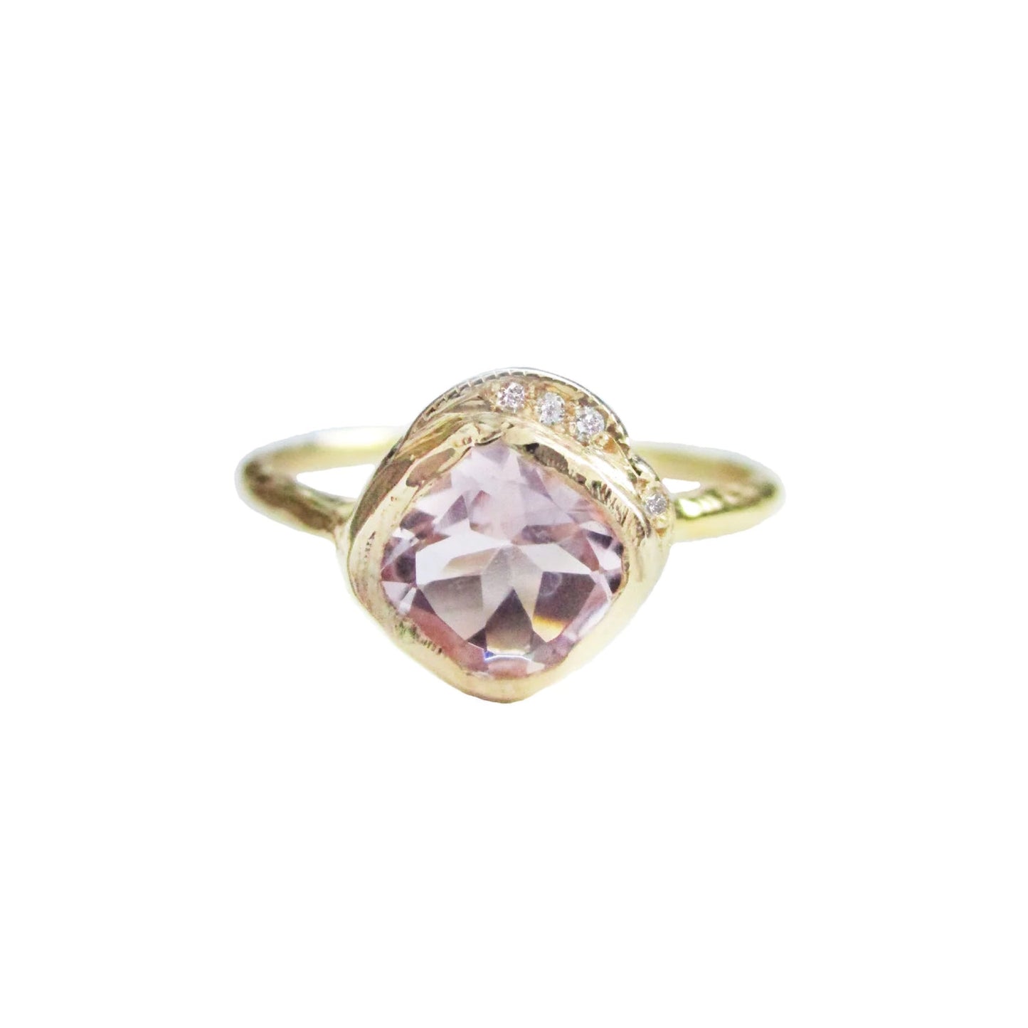mini cove ring - morganite