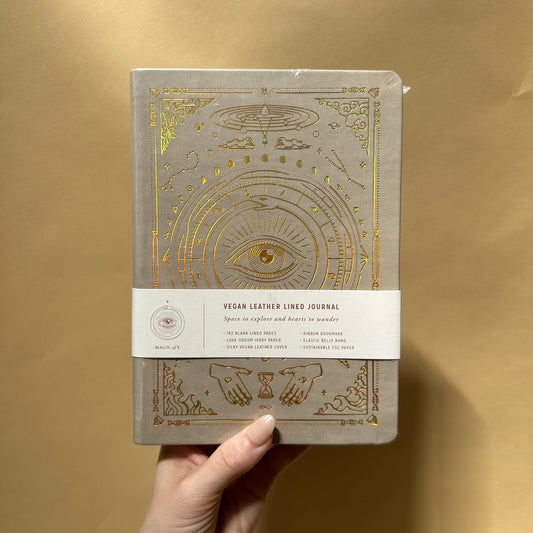 magic of i / vegan leather lined journal