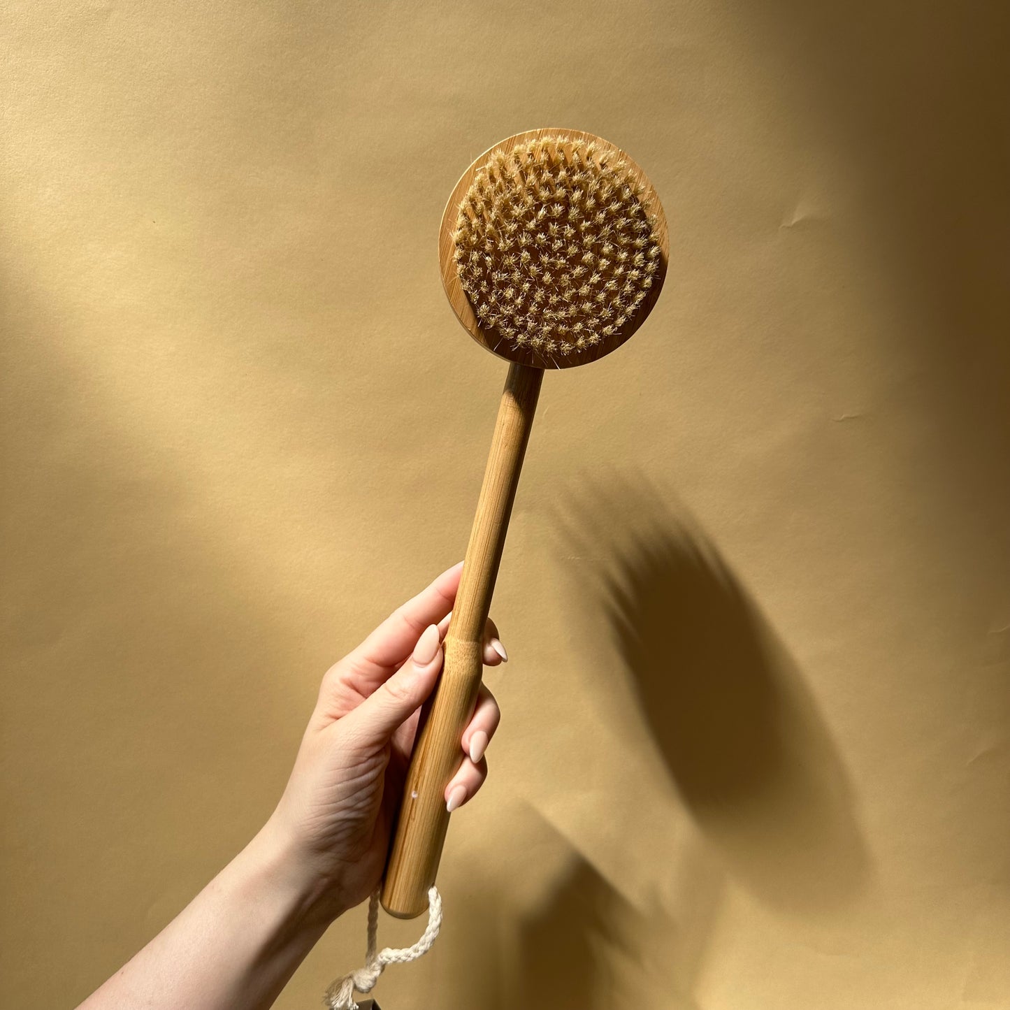 bamboo massager brush