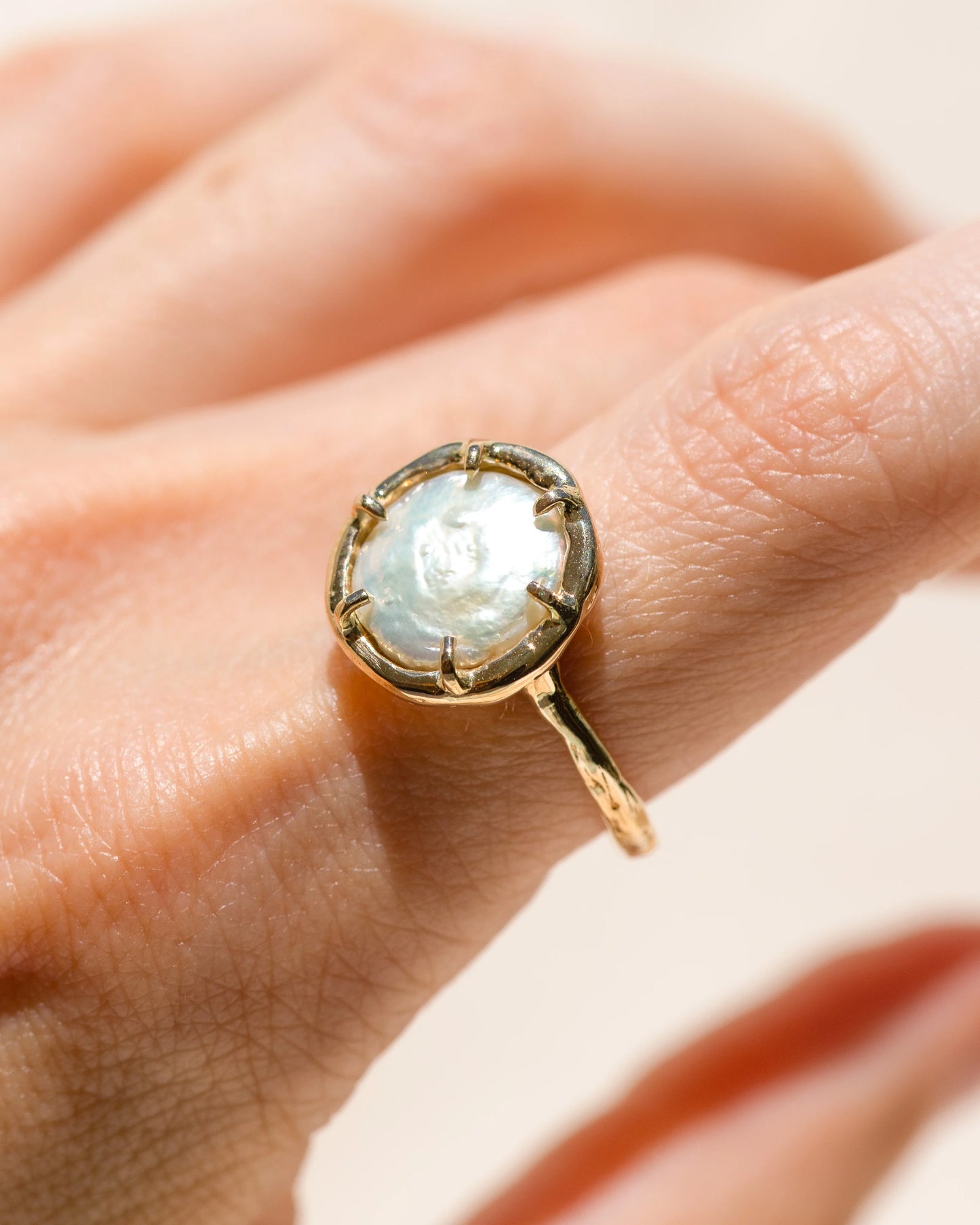 angel lune ring