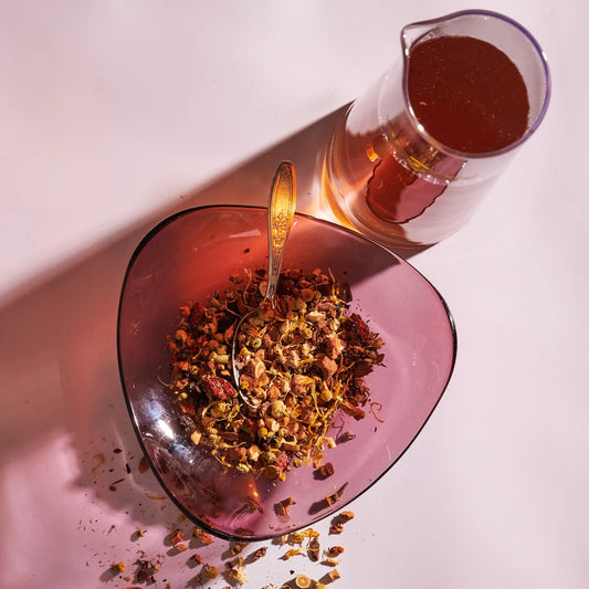 magic hour tea / the magician: elderberry + ginger + vanilla herbal tea