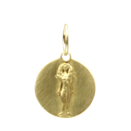 zodiac medal pendant - virgo