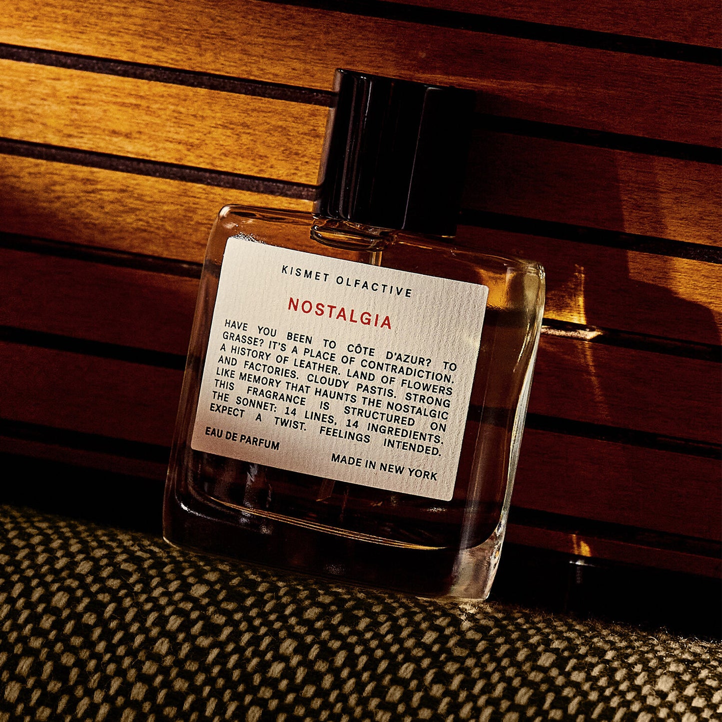 kismet olfactive / eau de parfum - nostalgia (a sonnet for grasse)