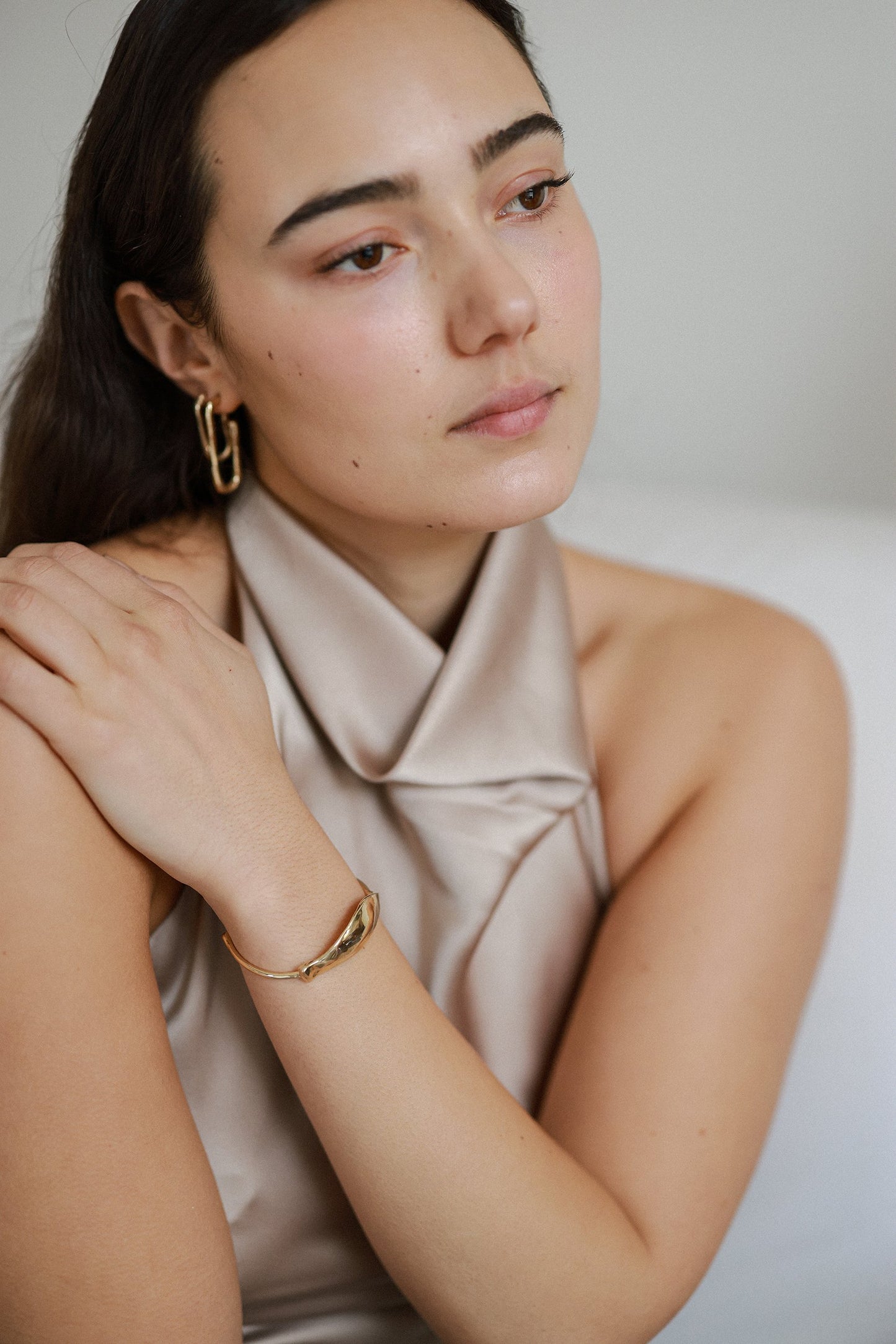 osso grande hoop earrings