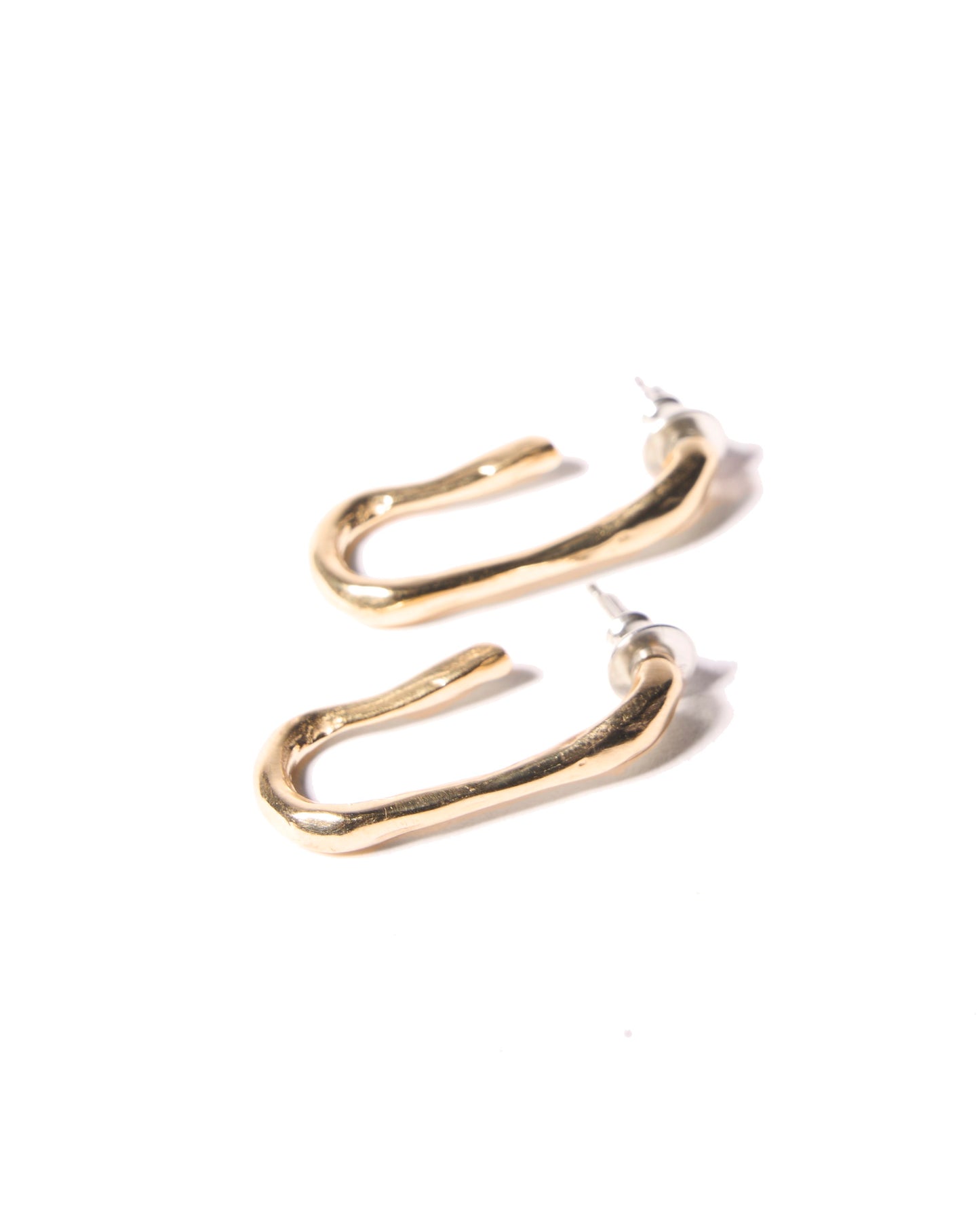 osso hoop earrings