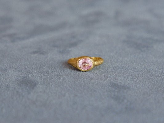 pink tourmaline ring