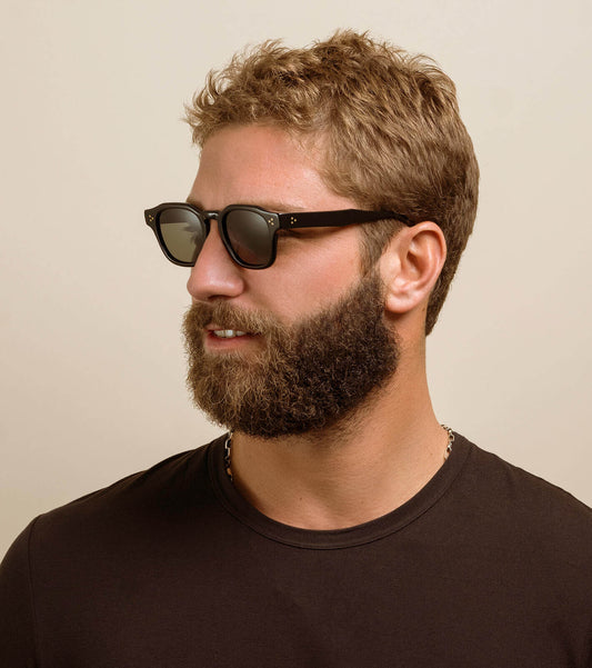 RAEN / rune sunglasses - recycled black - polarized