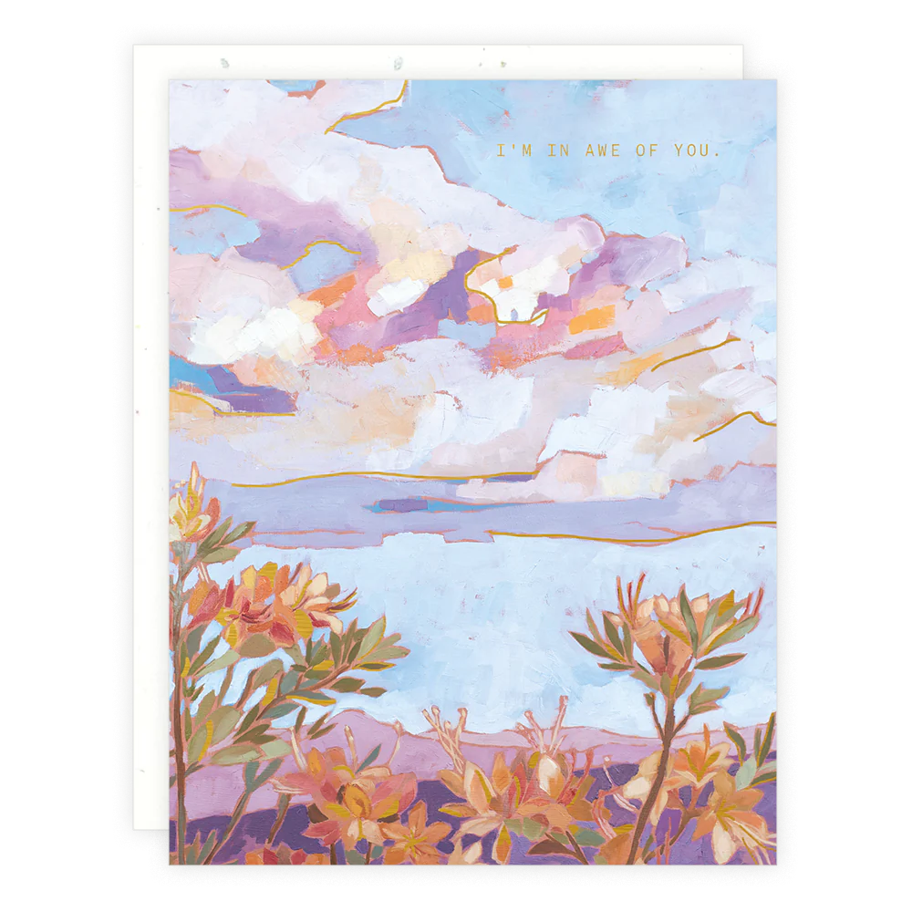 i'm in awe of you card