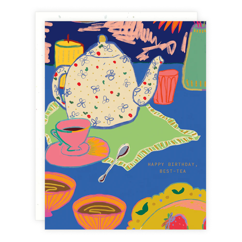 best-tea birthday card