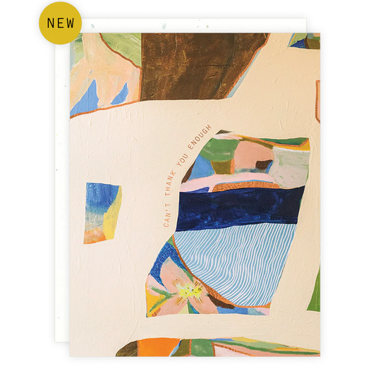 can't thank you enough card