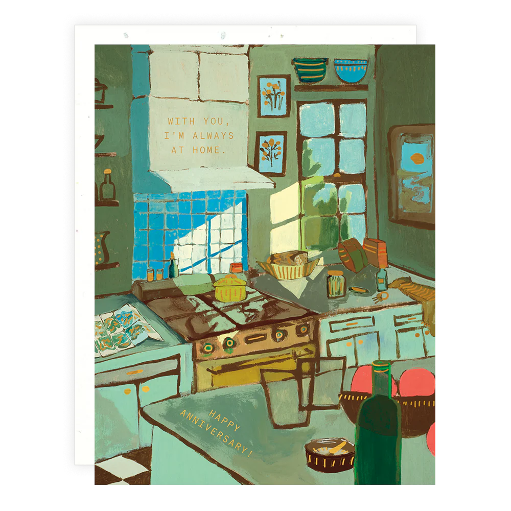 always at home anniversary card