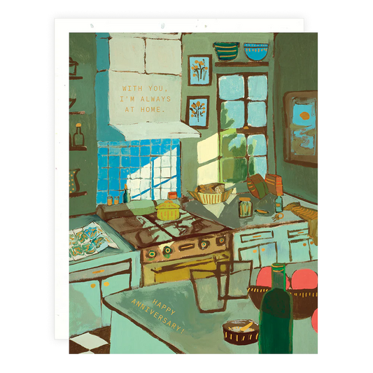 always at home anniversary card