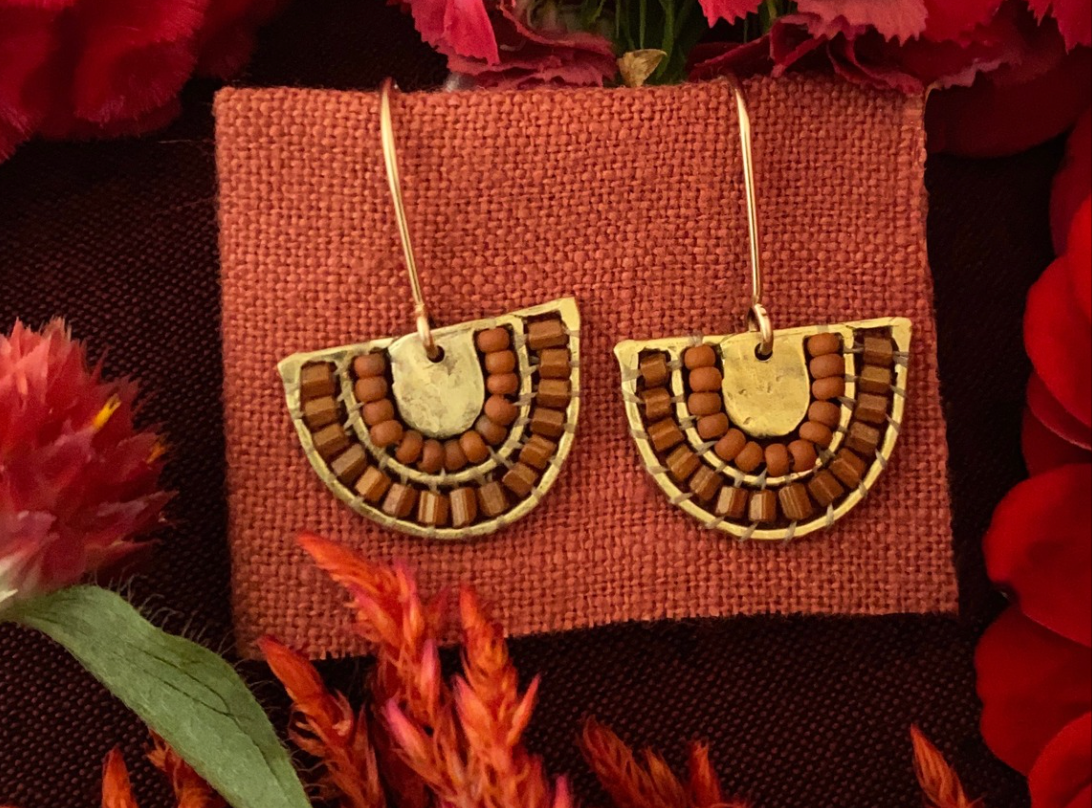 chalice dangle earrings