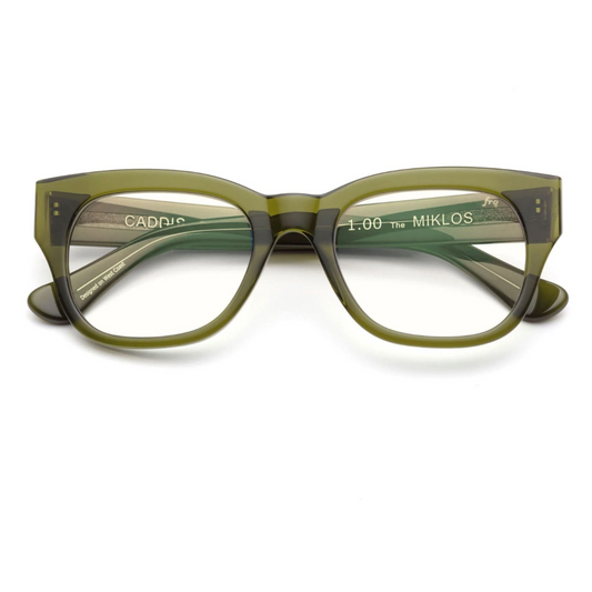 CADDIS / miklos readers - heritage green