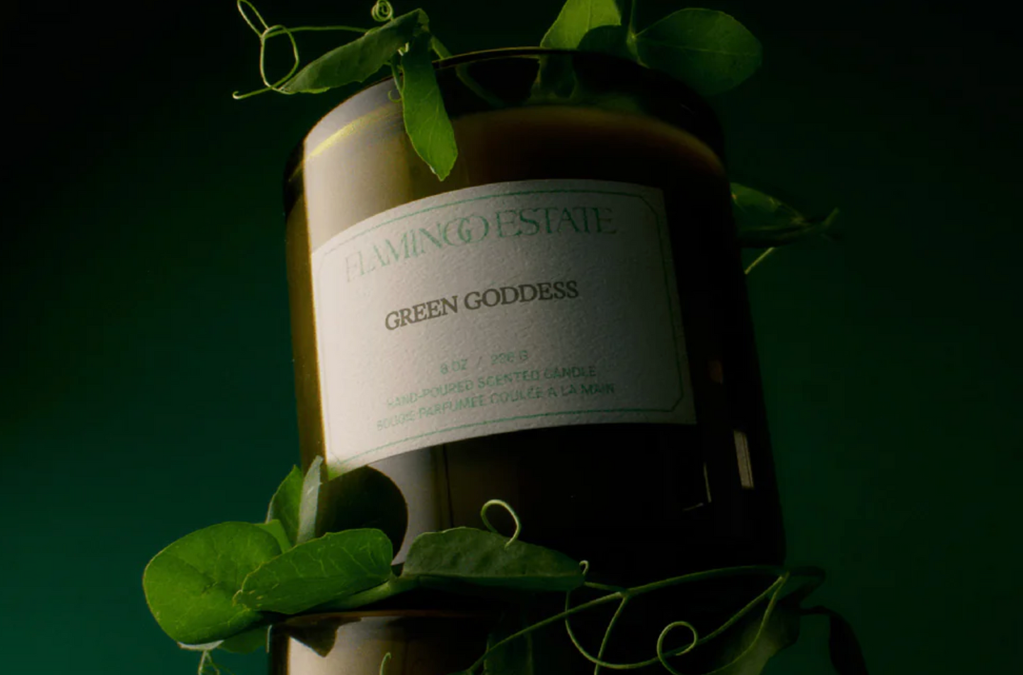 flamingo estate / green goddess candle