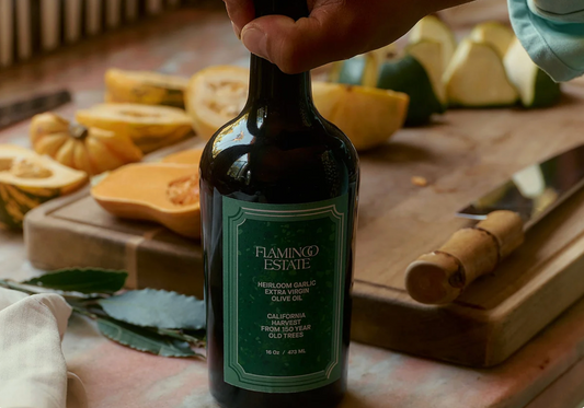 flamingo estate / heirloom extra virgin garlic olive oil