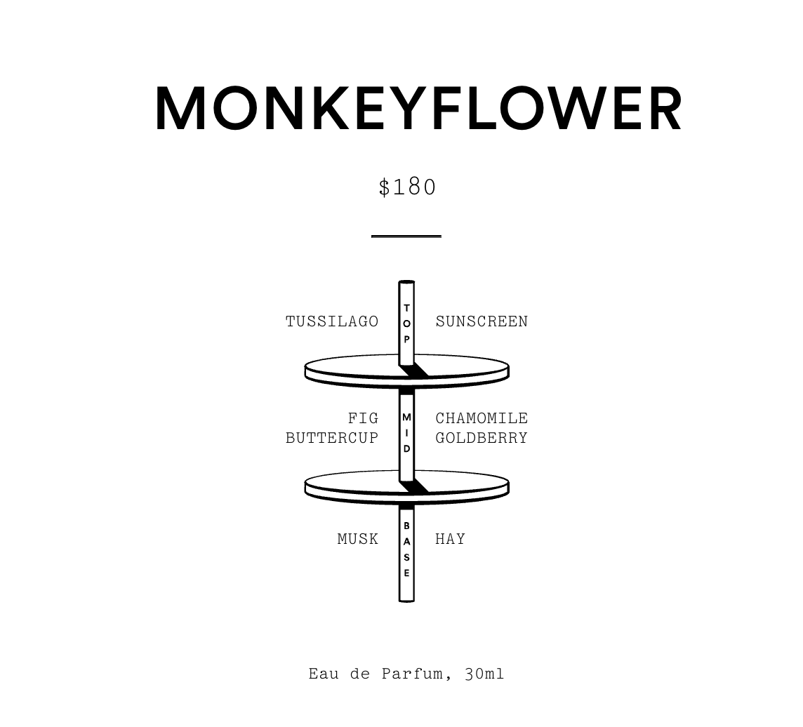 stora skuggan / eau de parfum - monkeyflower